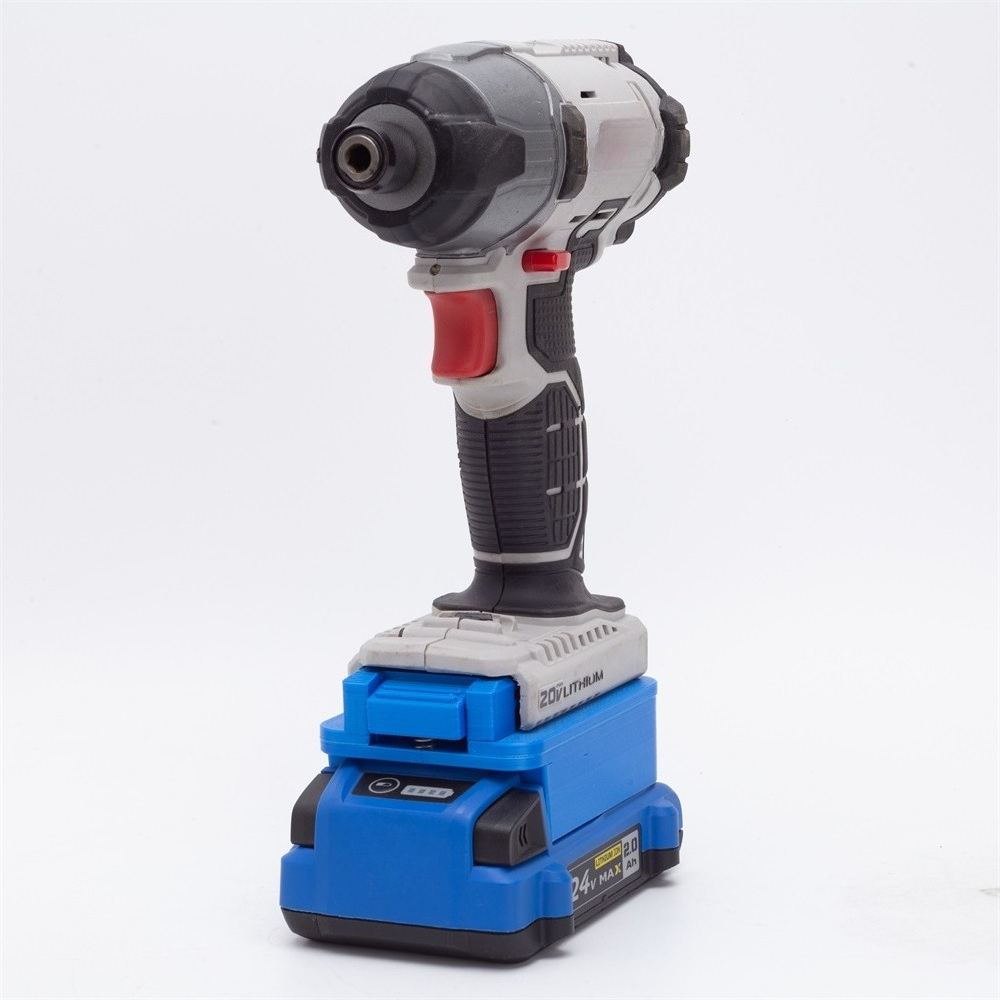 Power Tools Stanley - محول بطارية لـ Kobalt 24V Li-ion