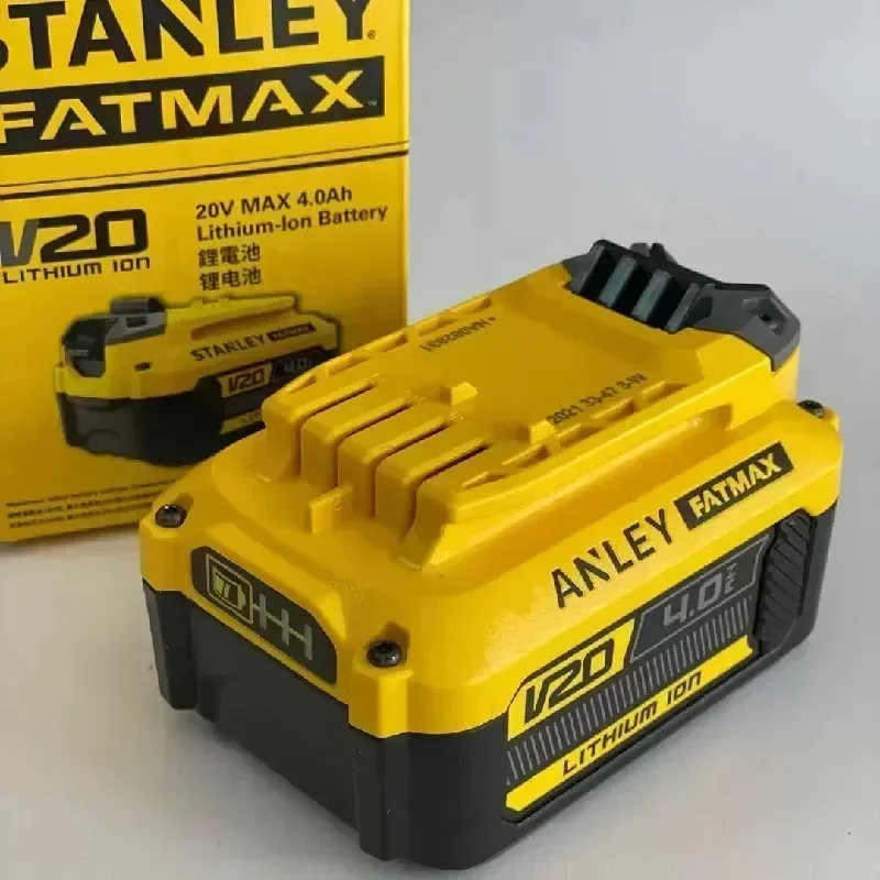 Power Tools Stanley - بطارية أصلية 100% بسعة 4 أمبير