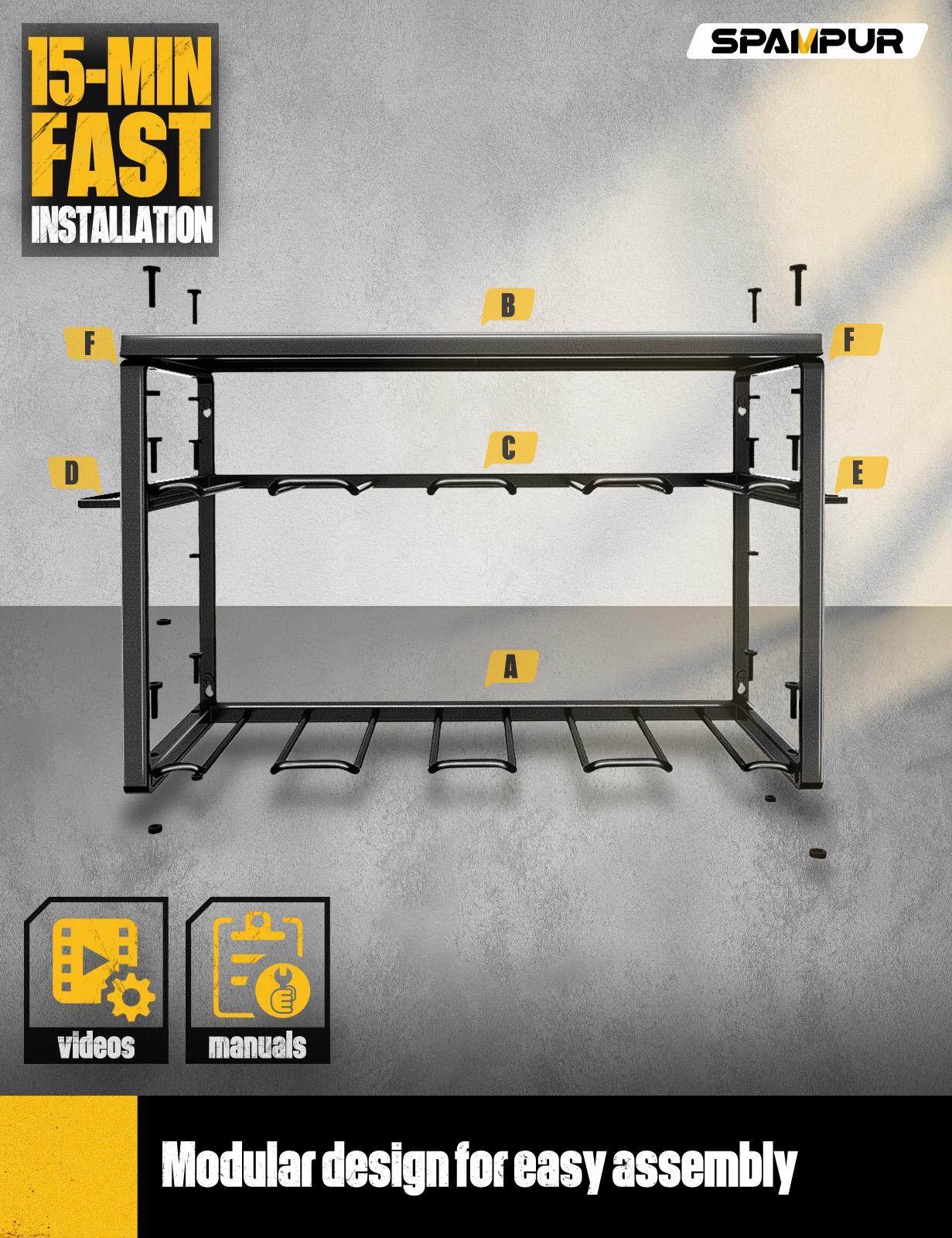 منظم أدوات كهربائية معدني شديد - مراجعة Power Tools Workshop وسعره