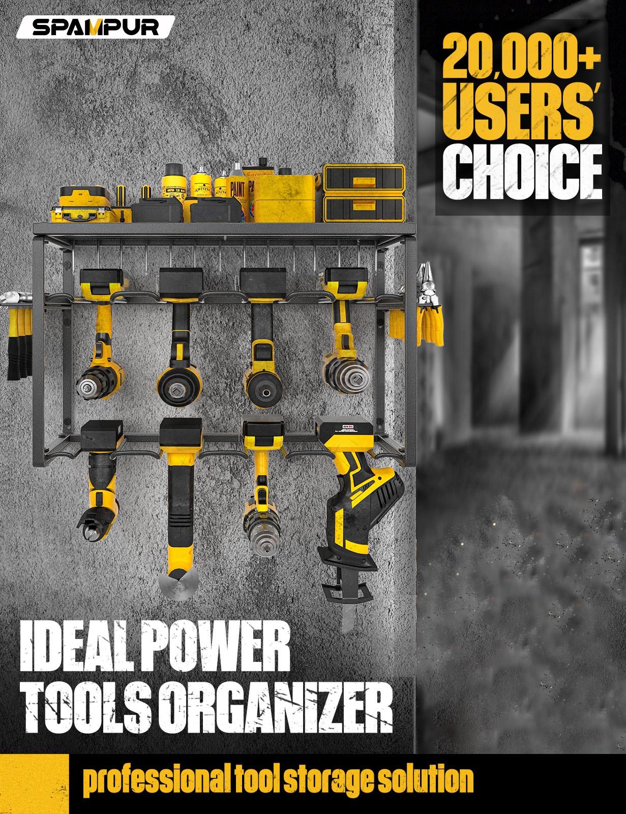 منظم أدوات كهربائية معدني شديد - مراجعة Power Tools Workshop وسعره