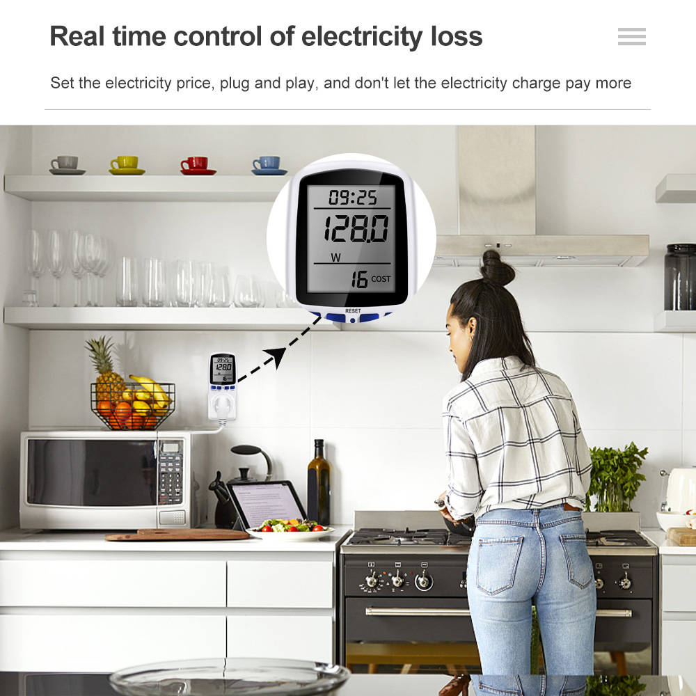 مقياس الطاقة الرقمي Wattmeter  - مراجعة Power Tools Uk Review وسعره