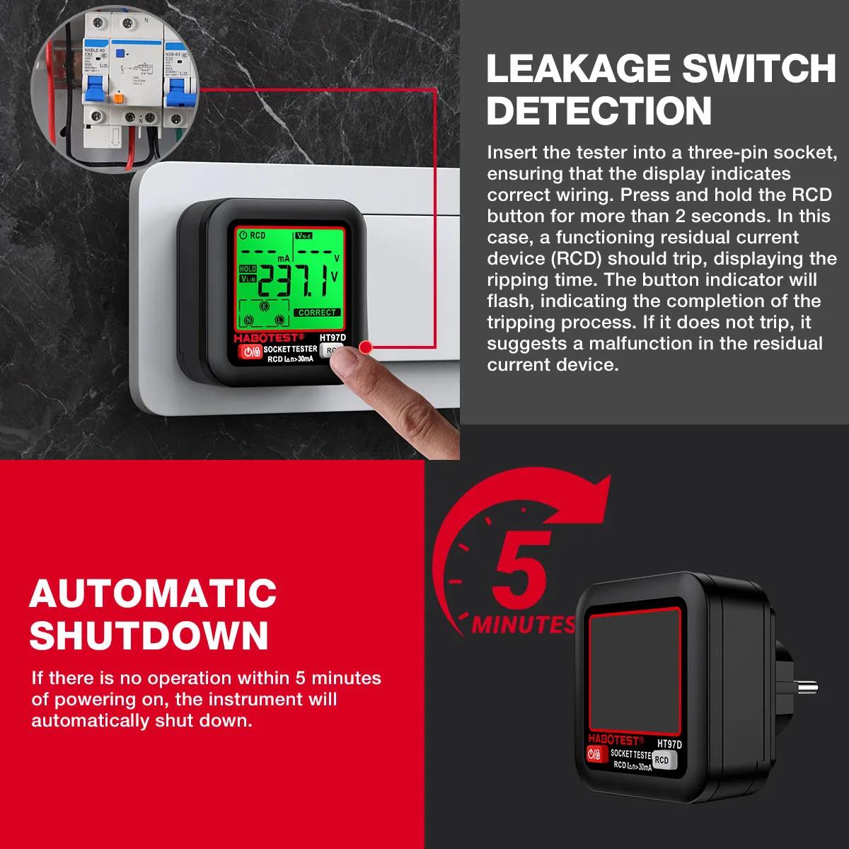 HABOTEST HT97 جهاز اختبار المق - مراجعة Power Tools Uk Review وسعره
