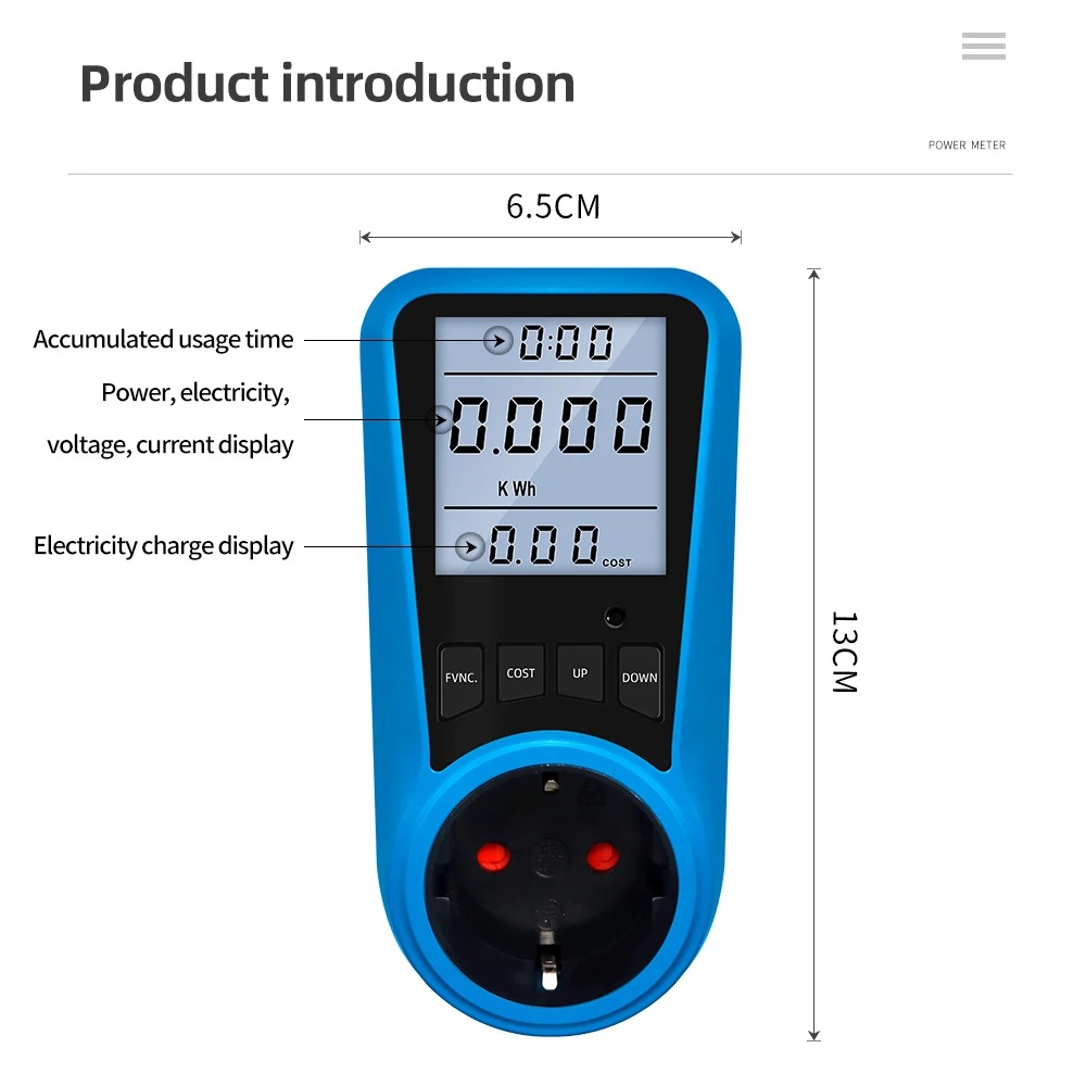 مقياس تيار الطاقة الرقمي ، مقي - مراجعة Power Tools Uk Review وسعره