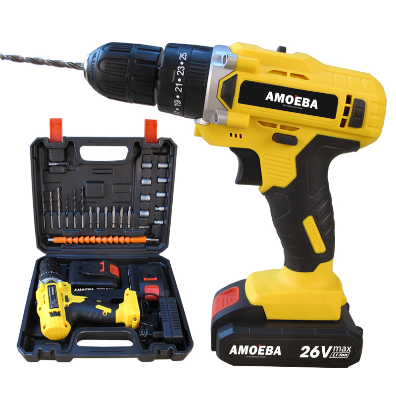 مفك كهربائي 36 فولت مع بطارية  - مراجعة Power Tools Nepal وسعره