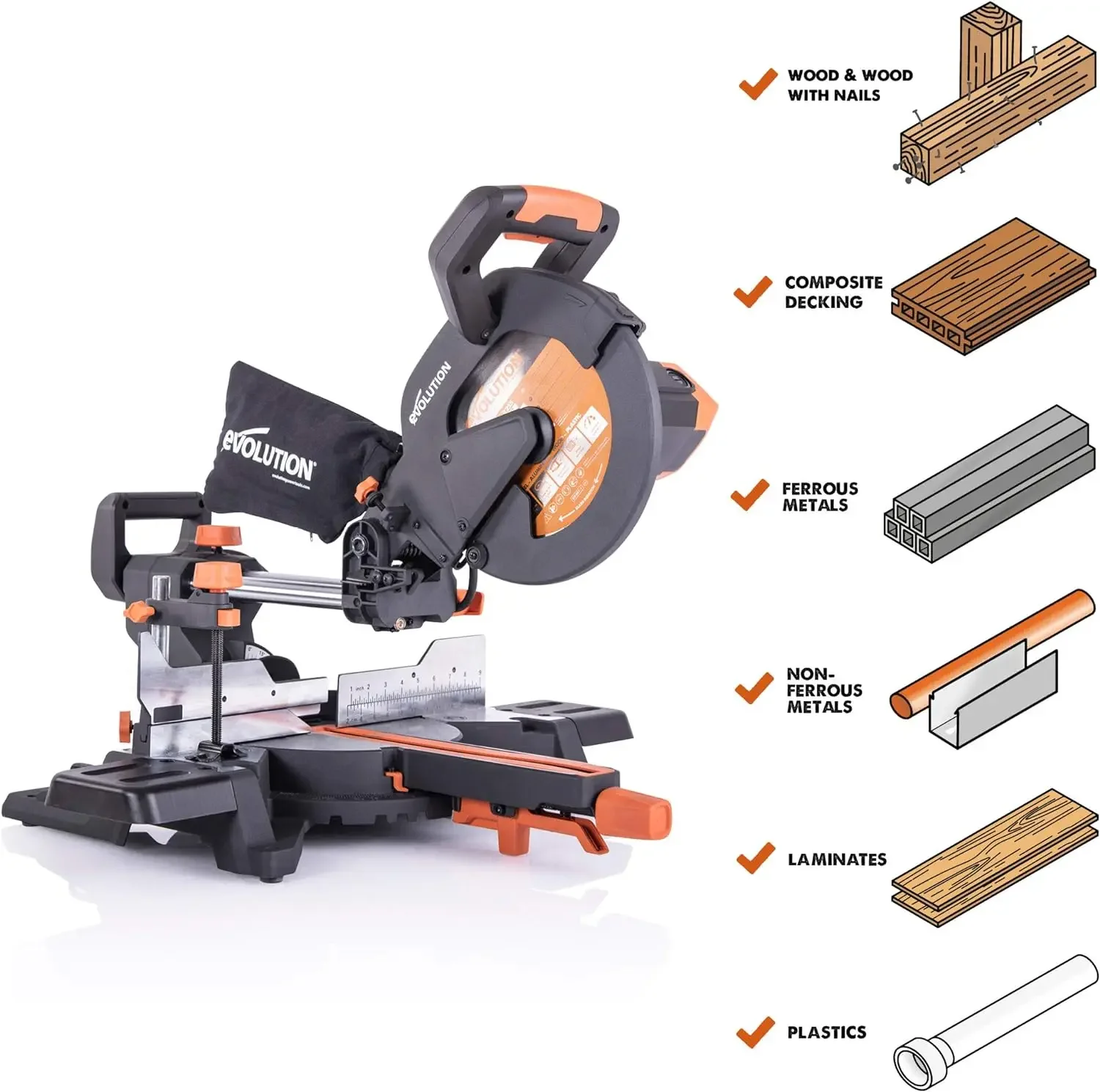 # لأدوات التطور الكهربائية R25 - مراجعة Power Tools Evolution وسعره